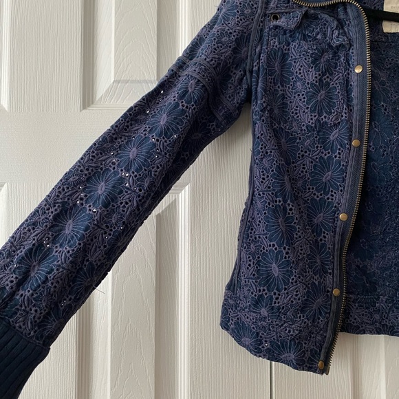 Free People Lace Cut Out Jacket - Picture 3 of 4